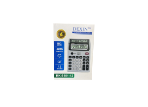 CALCULADORA 2 VISORES 12 DIGITOS