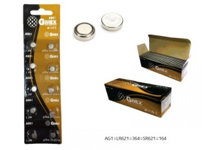 BATERIA AG01 GIMEX C/10