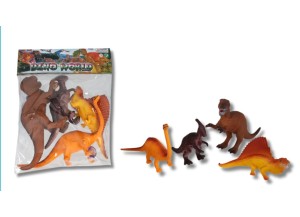 COLEÇÃO DINOSSAURO GRANDE  C/4 PCS