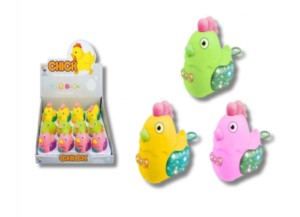 GALINHA A CORDA COM LUZ BOX C/12