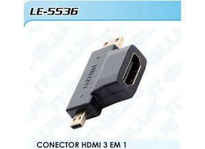 ADAPTADOR HDMI MINI HDMIMICRO HDMI EM T