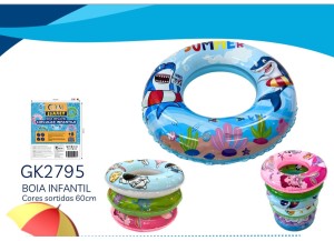 BOIA INFANTIL CIRCULAR INFLAVEL 60CM GK2795