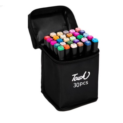 KIT 30 CORES CANETAS PONTA DUPLA jb-1001